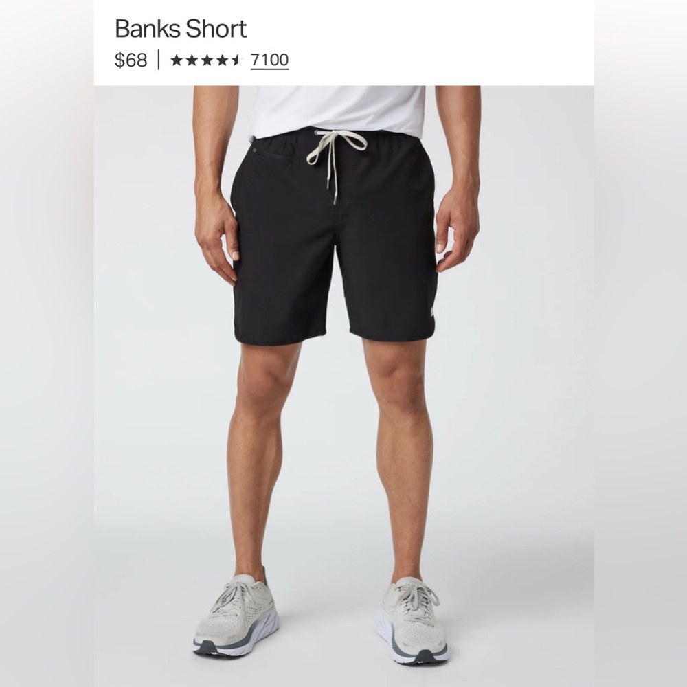 Vuori Banks shorts